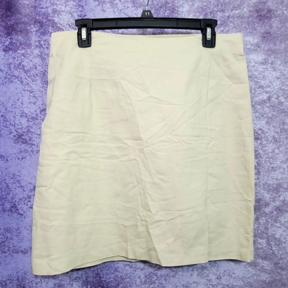 Tan Midi Skirt‎